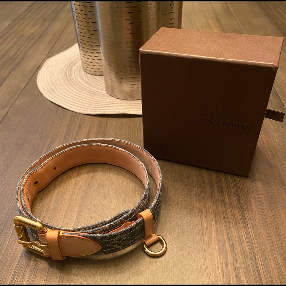 Louis Vuitton Denim Belt